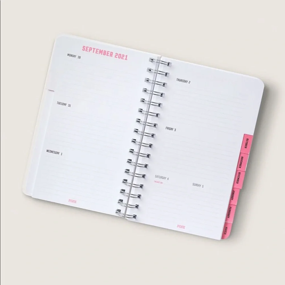 NWT Victoria Secret PINK Daily Planner 2022